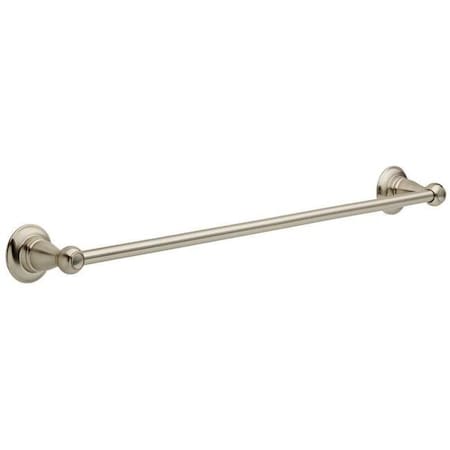 Liberty Hardware Liberty Hardware 228209 24 in. Porter Towel Bar; Brushed Nickel 228209